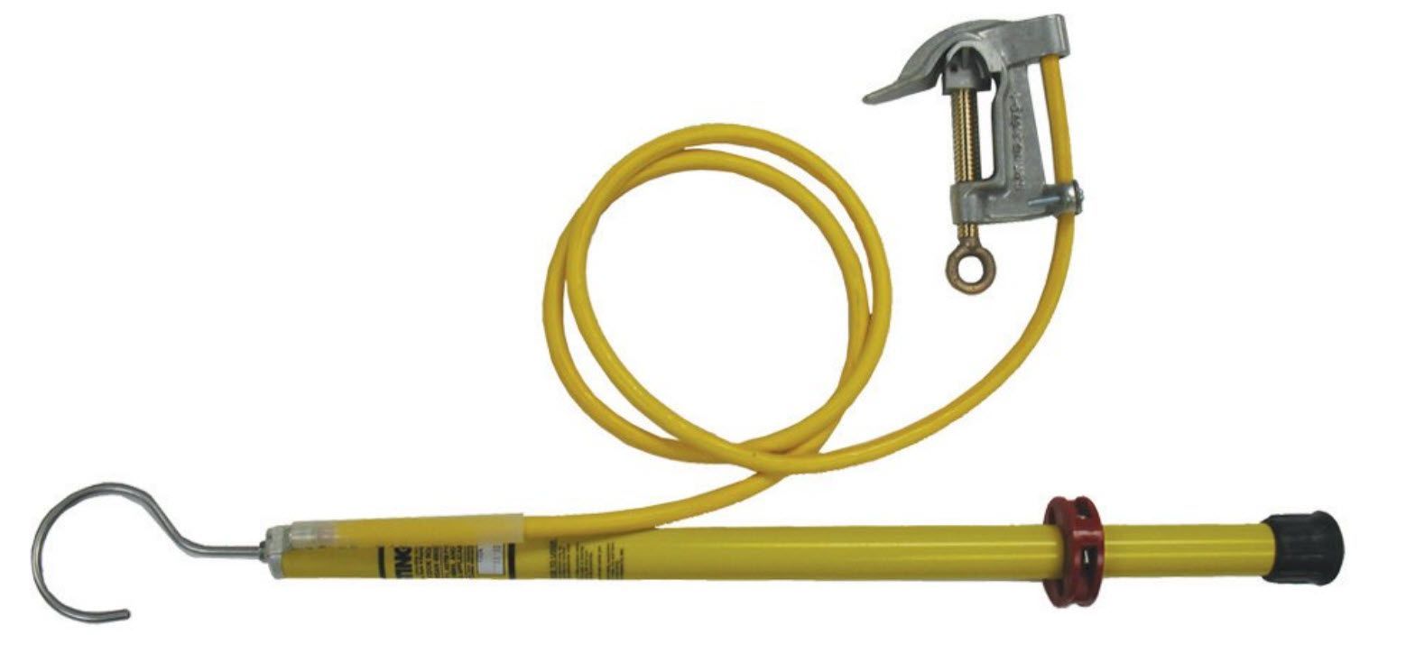 Hastings CTO-1004-000028 Custom Capacitor Discharge Tool with Cable and Clamp