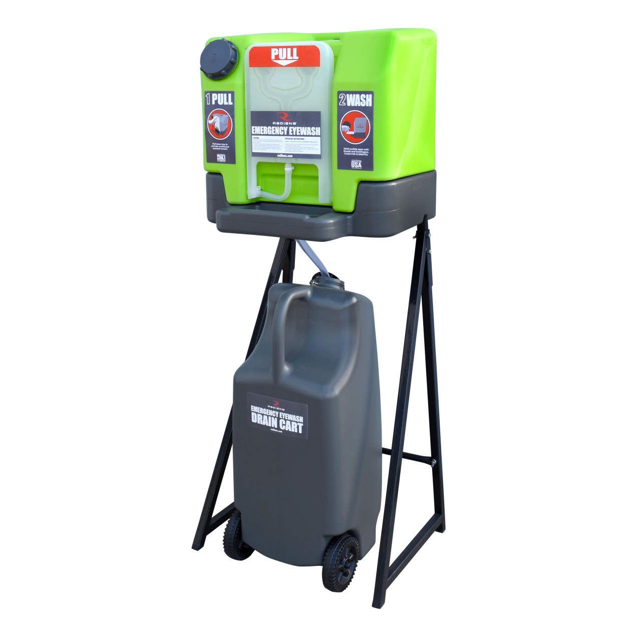 Radians® REWCART Eyewash Drain Cart