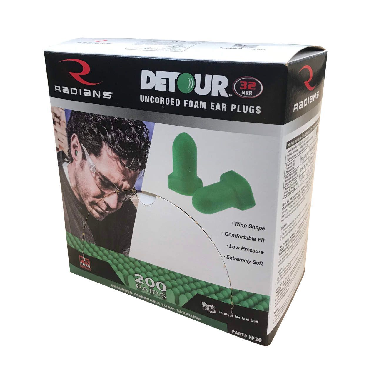 Radians Detour® FP30 Earplugs