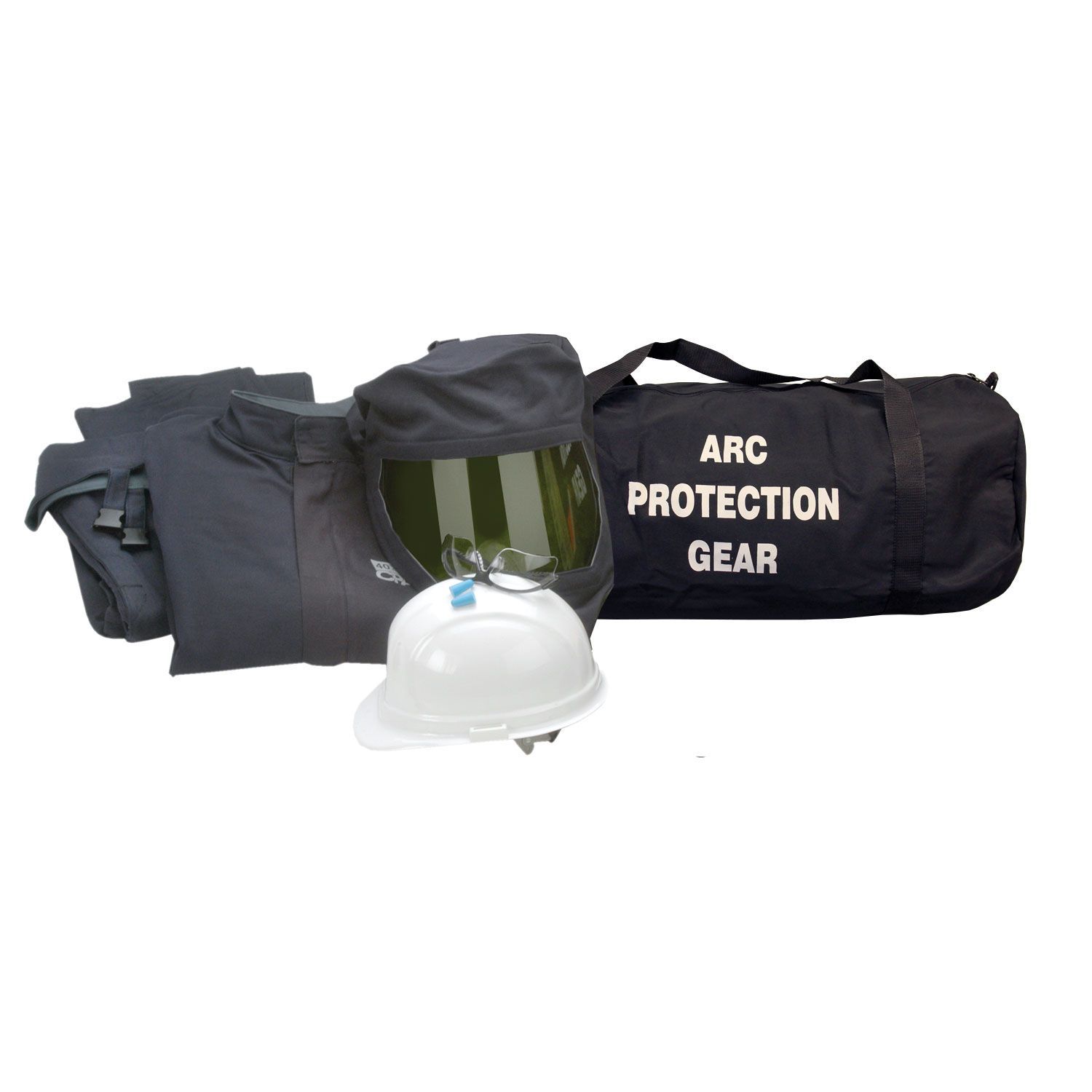Chicago Protective Apparel AG32-NG/2XL 32 Cal Arc Flash Protection Jacket and Bib Kit