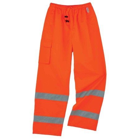 Ergodyne® GloWear® 8915-O/2XL Class E Hi-Viz Rain Pants