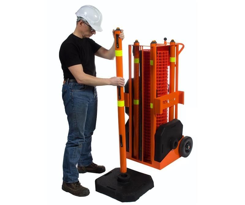 Ideal Warehouse Innovations Inc. 70-6030 Indoor Portable Barrier System