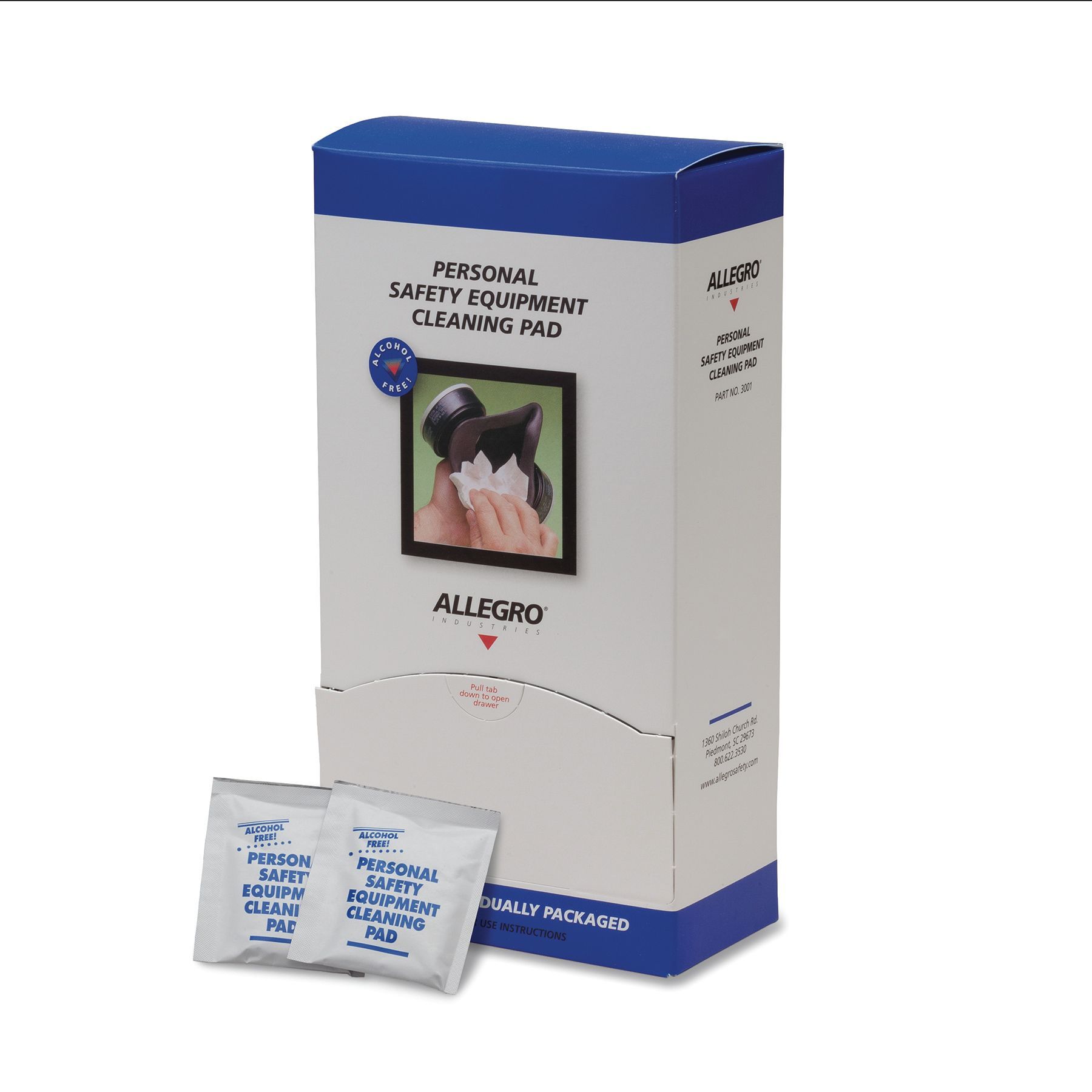 Allegro® 3001 Respirator Cleaning Pads