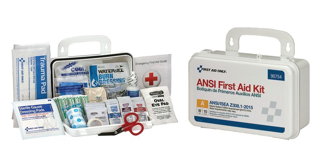 First Aid Only® 90-754 10-Person First Aid Kit