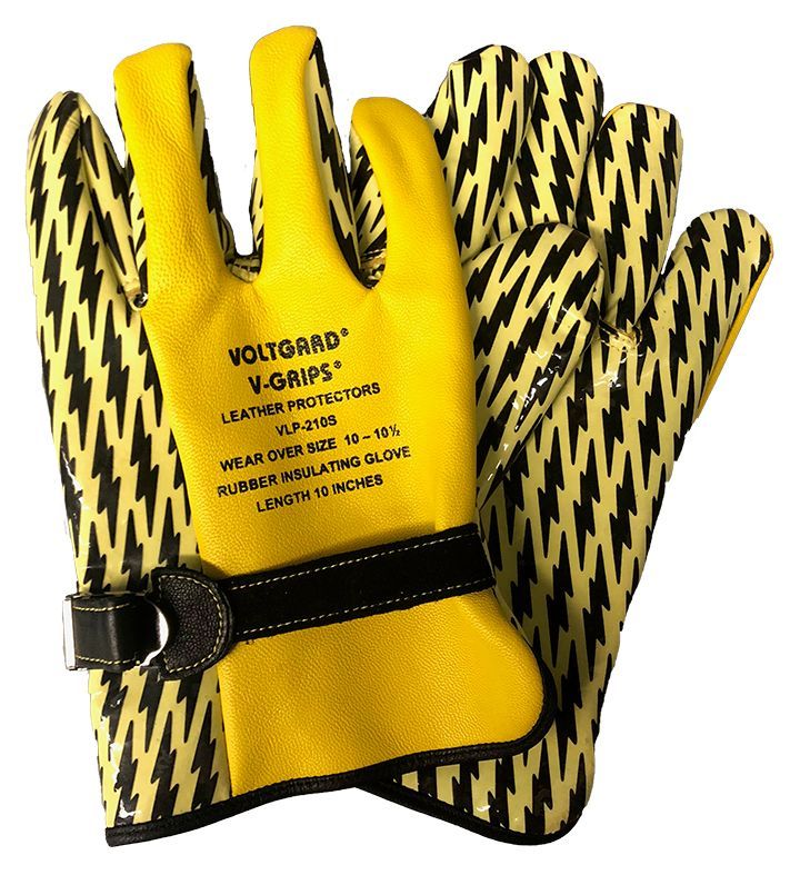Saf-T-Gard® Voltgard® VLP-210S/10 V-GRIPS® Leather Protector Gloves
