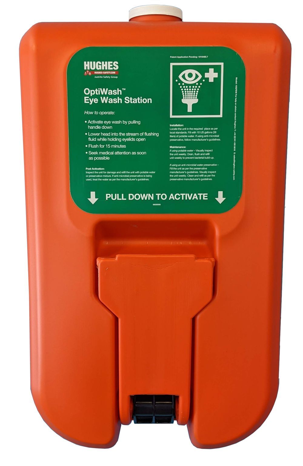 Hughes 10GFEW Portable Eyewash