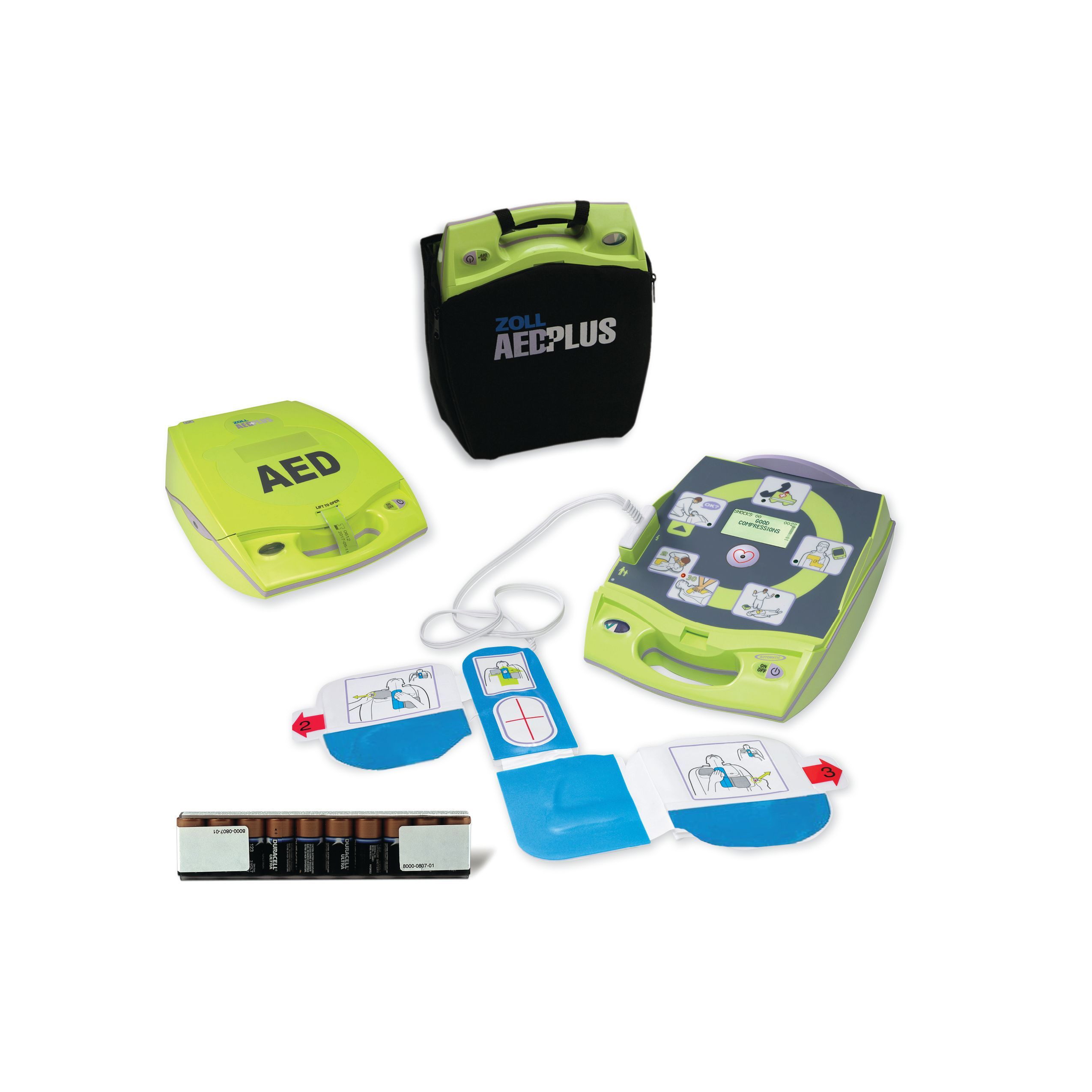 ZOLL AED Plus® 8000-00-4007-01 Package
