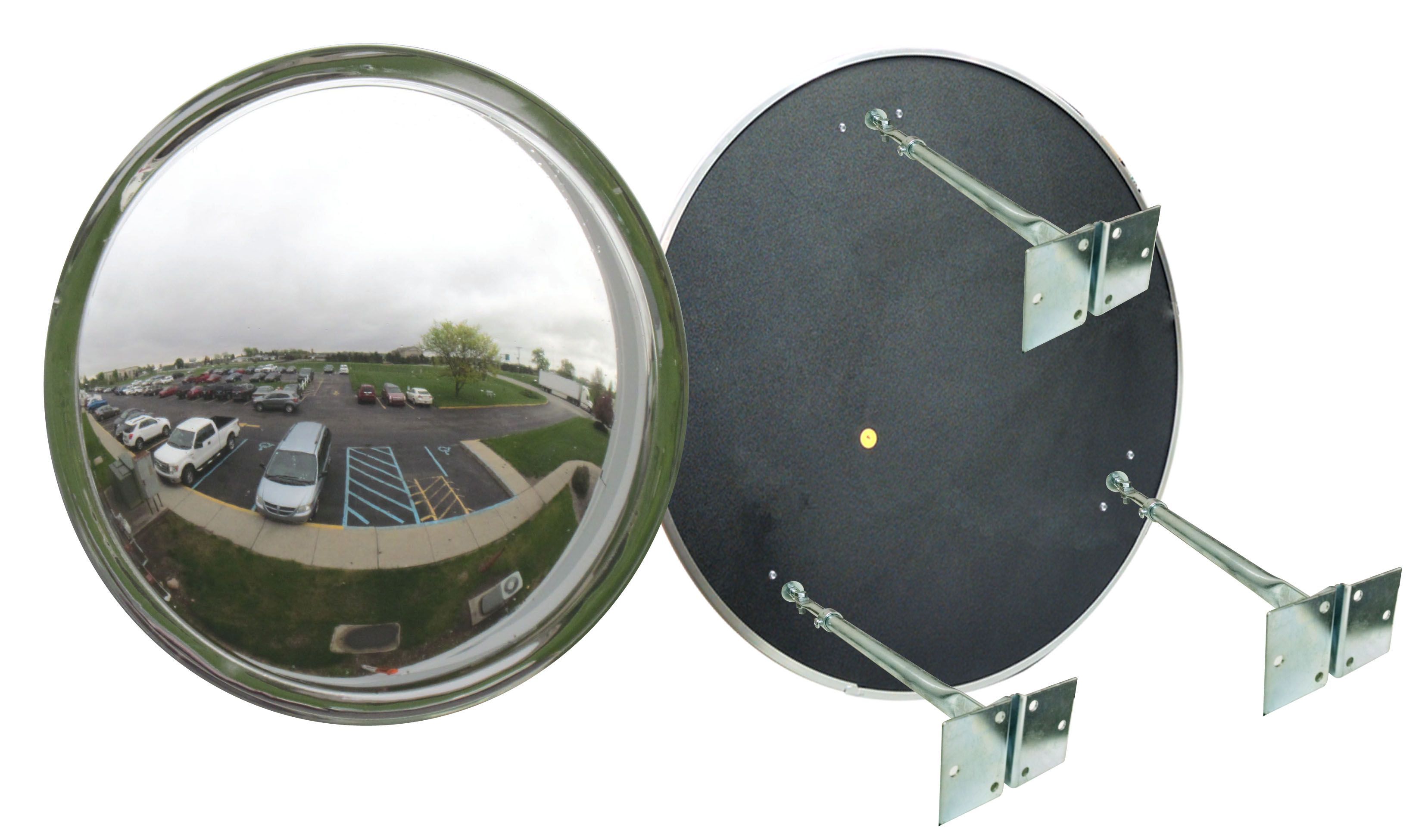 Se-Kure DomeVex® TCVO-24T-5DP-PB Wide View Convex Mirror