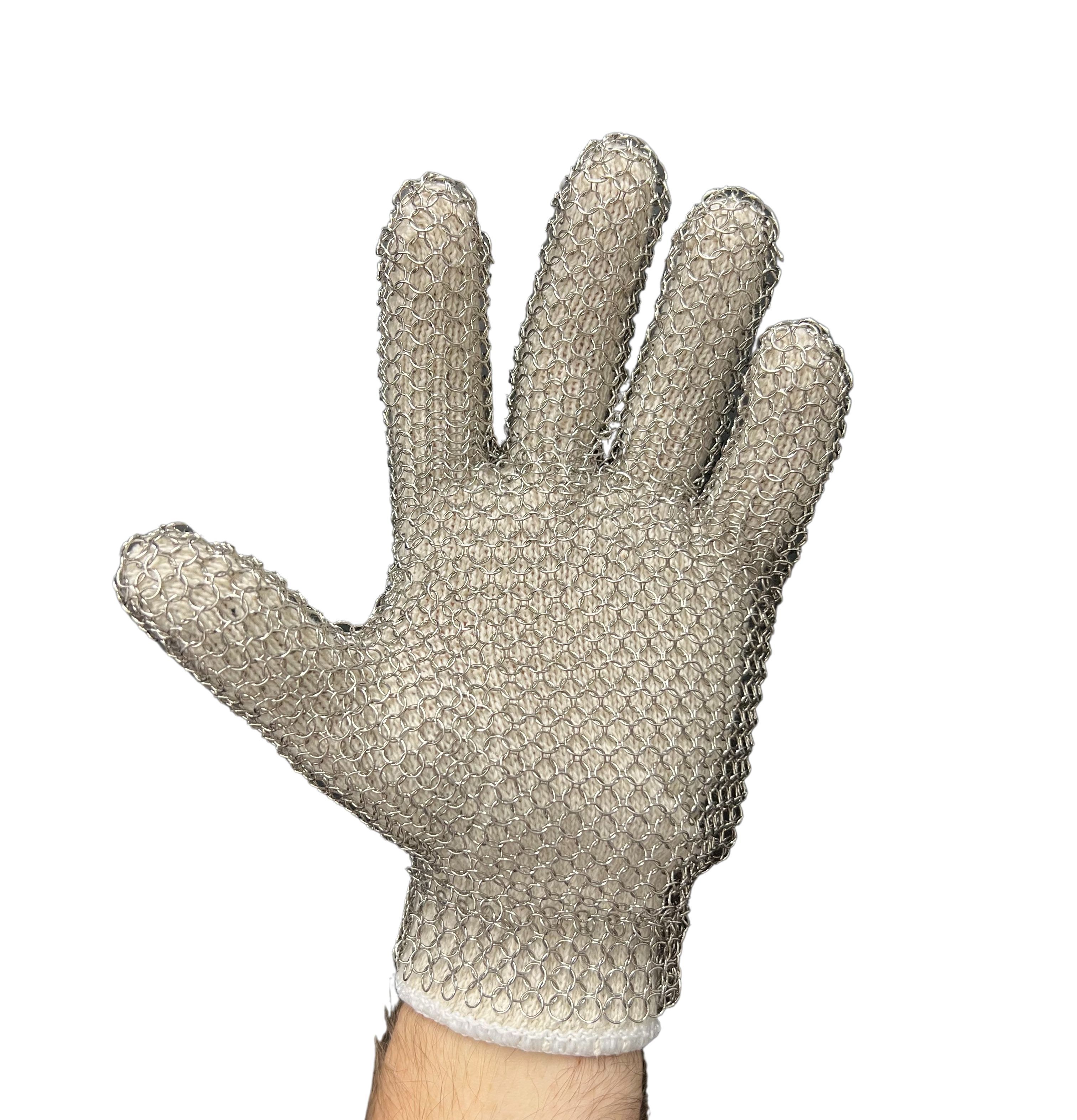 Niroflex USA Niroflex Mailite® GU-2570/L Metal Mesh Cutting Gloves