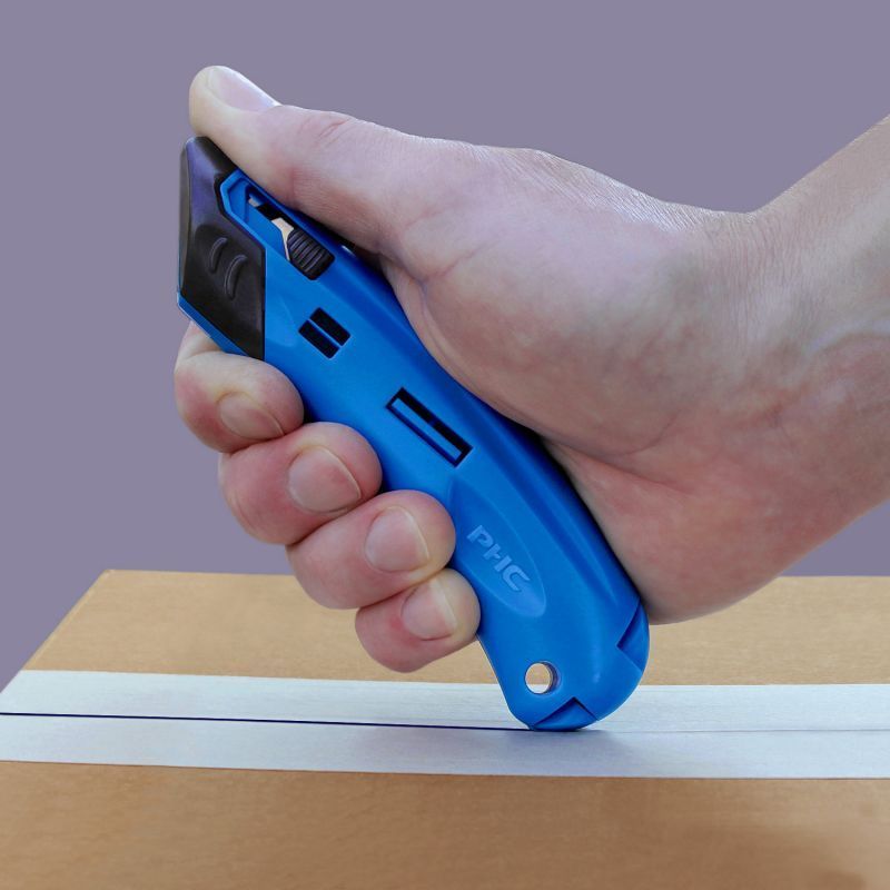 Pacific Handy Cutter EZ4 Self-Retracting Safety Cutter With Plastic Guards