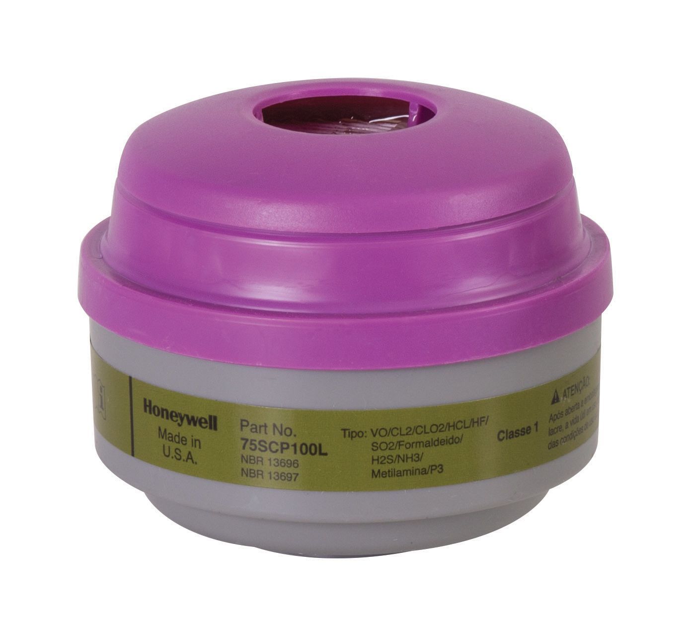 North® 75SCP100L Defender Multi-Contaminant Cartridge/P100 Filter Combination