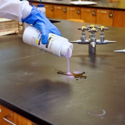 FyterTech Nonwovens™ Spilfyter™ Kolor-Safe® 440001 Acid Neutralizer Shaker Bottle