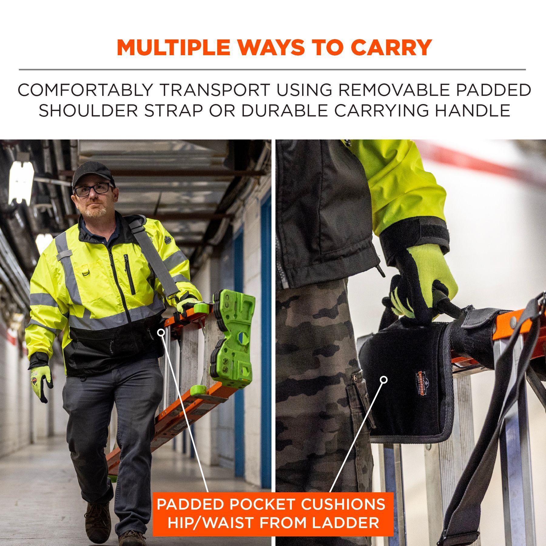 Ergodyne® Arsenal 5300 Ladder Shoulder Lifting Strap and Carrying Handle