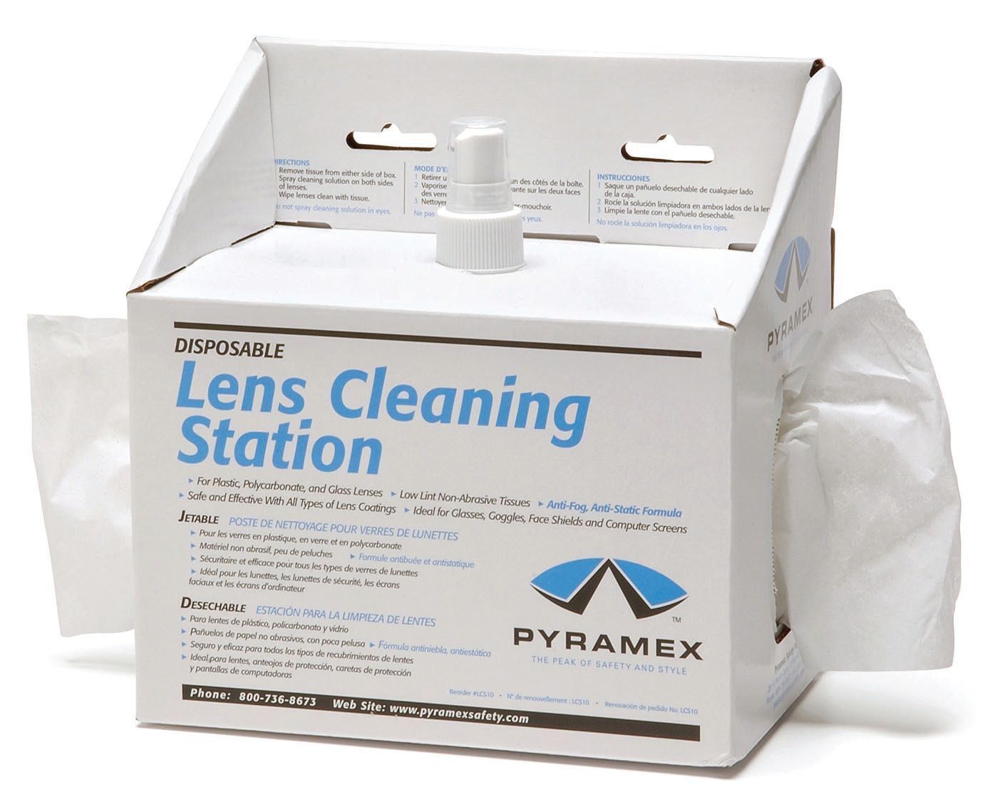 Pyramex LCS10 Lens Cleaning Station