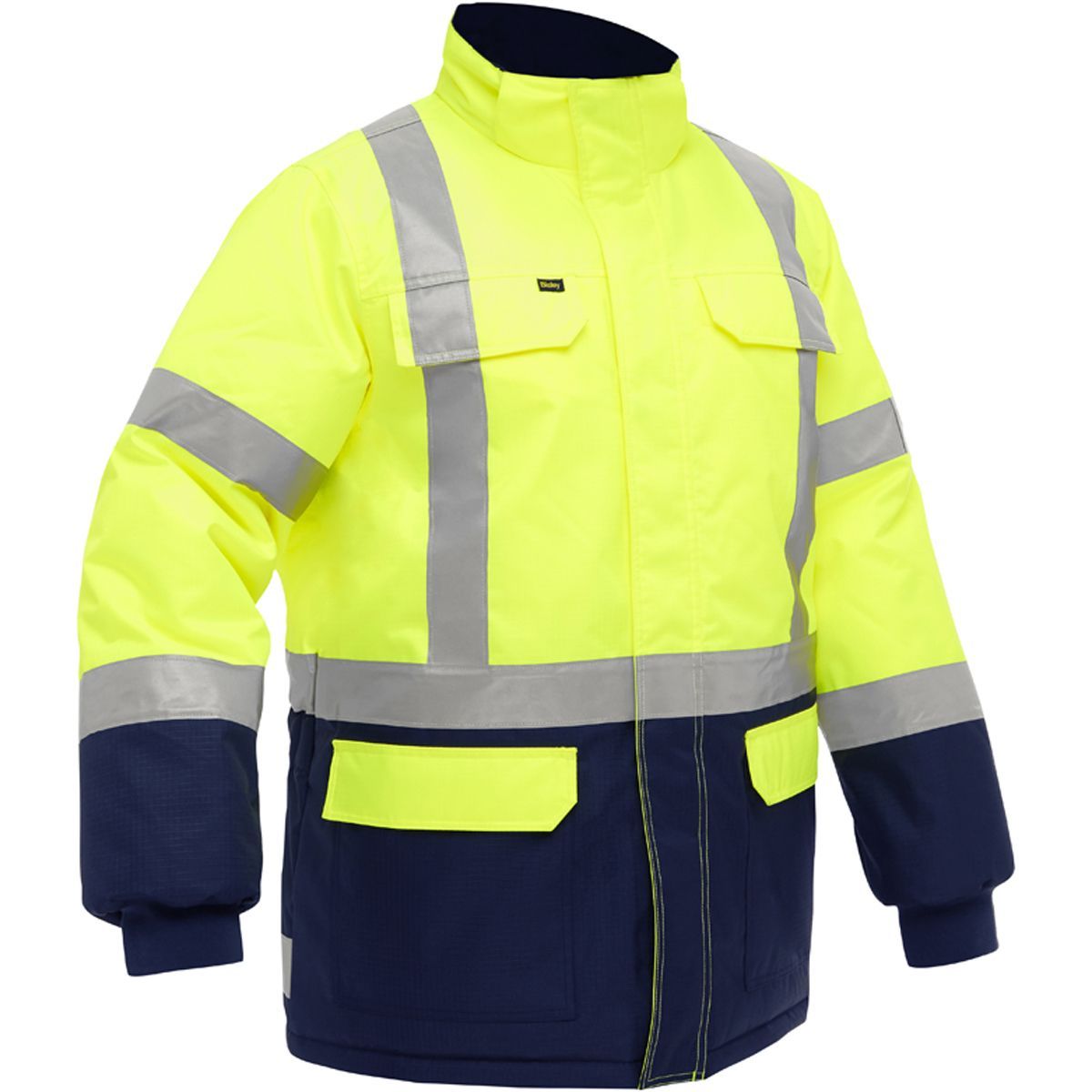 PIP Global Safety Bisley® 343M6450X-YLNV/2XL Hi-Viz Yellow ANSI Type R Class 3 Extreme Cold Jacket