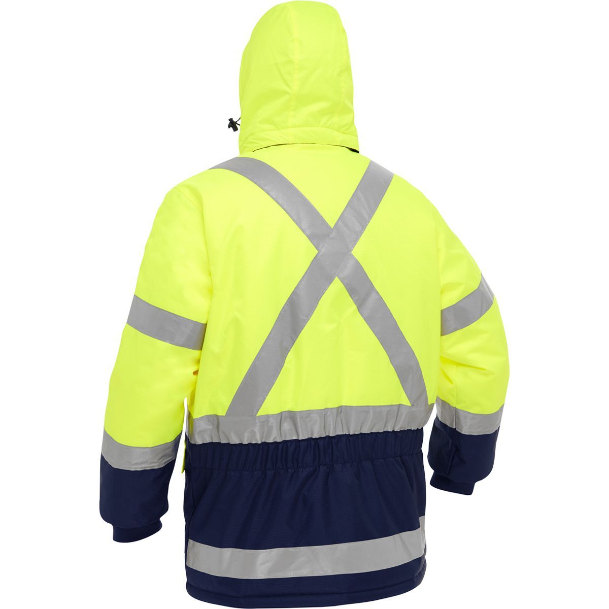 PIP Global Safety Bisley® 343M6450X-YLNV/2XL Hi-Viz Yellow ANSI Type R Class 3 Extreme Cold Jacket