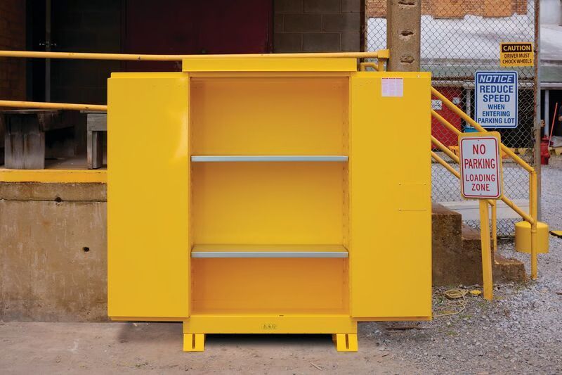 Justrite® Sure-Grip® EX 814500 45-Gal Outdoor Safety Cabinet for Flammables