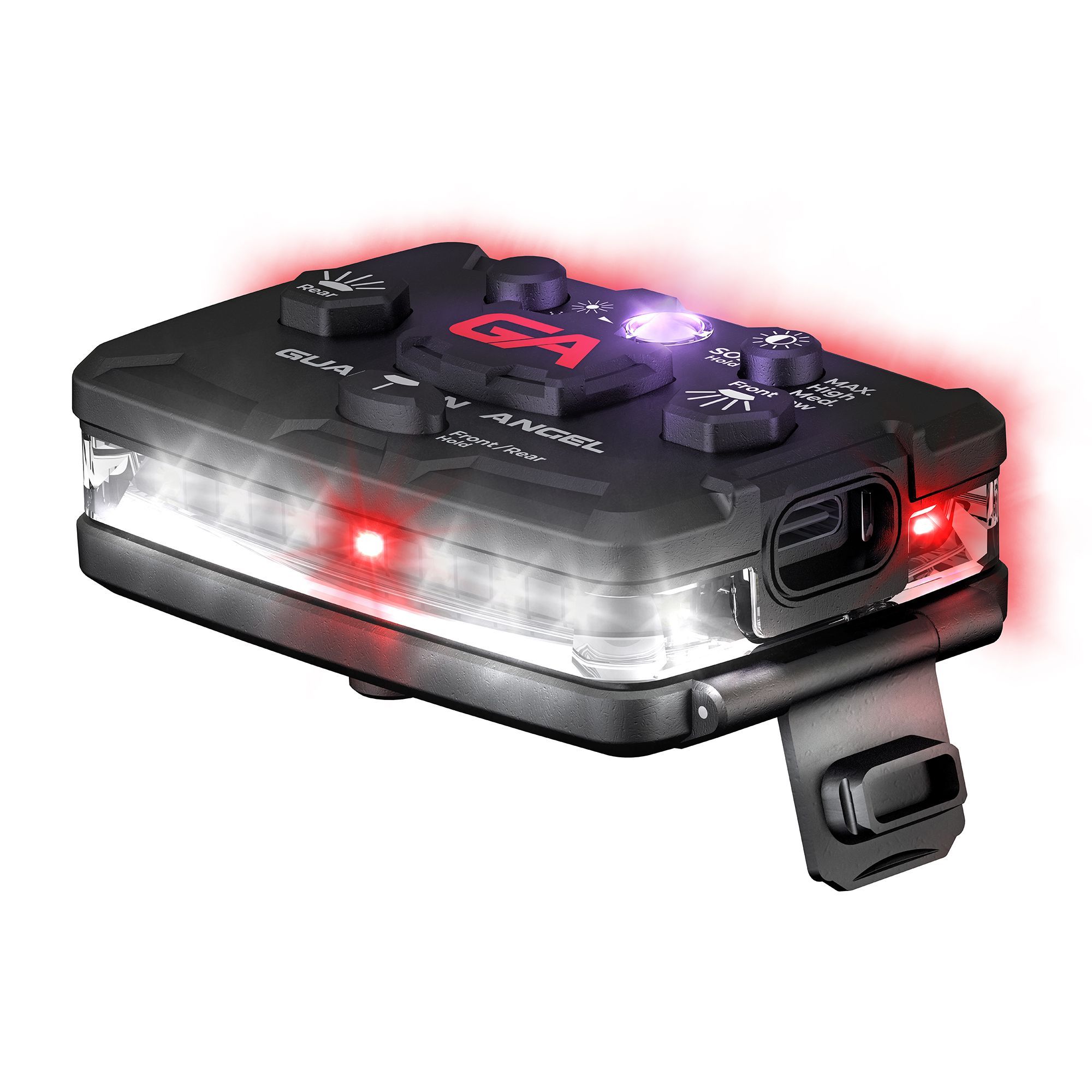 Guardian Angel™ Elite Series™ ELT-W/R White/Red Wearable Safety Light