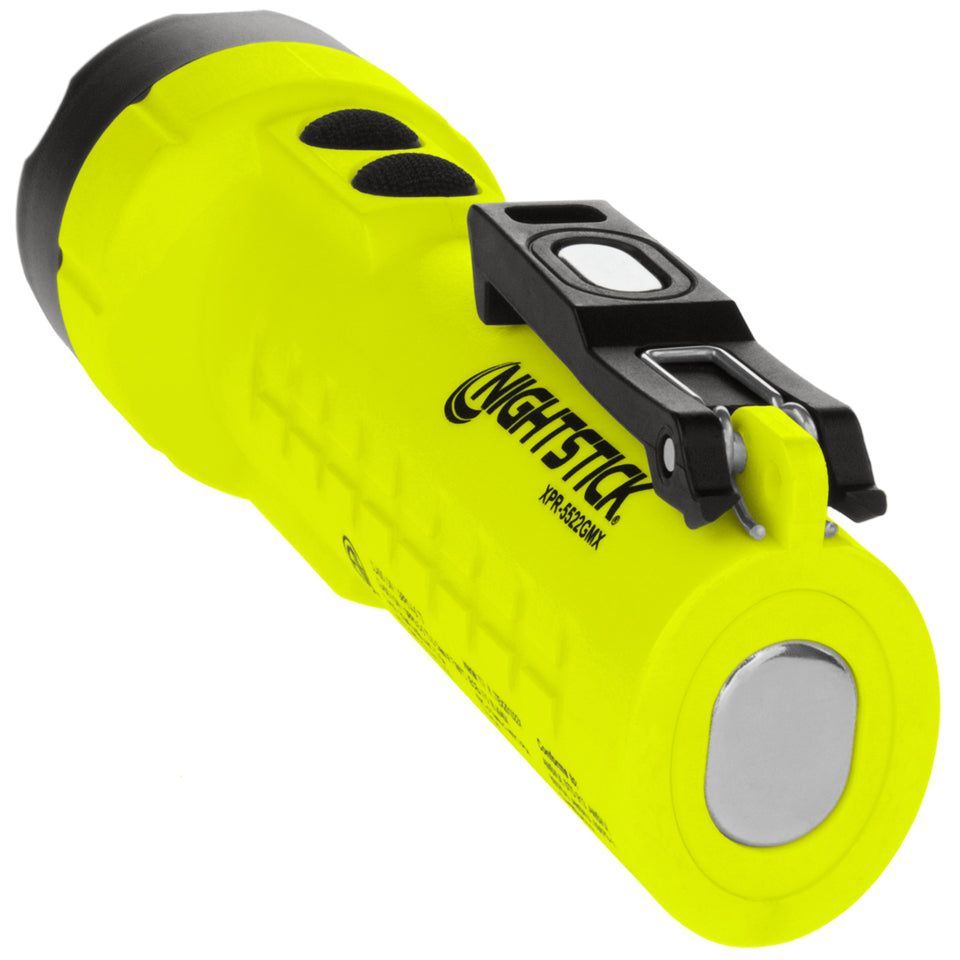 BAYCO® Nightstick® XPR5522GMX Intrinsically Safe Dual-Light™ Rechargable Flashlight w/ Dual Magnets