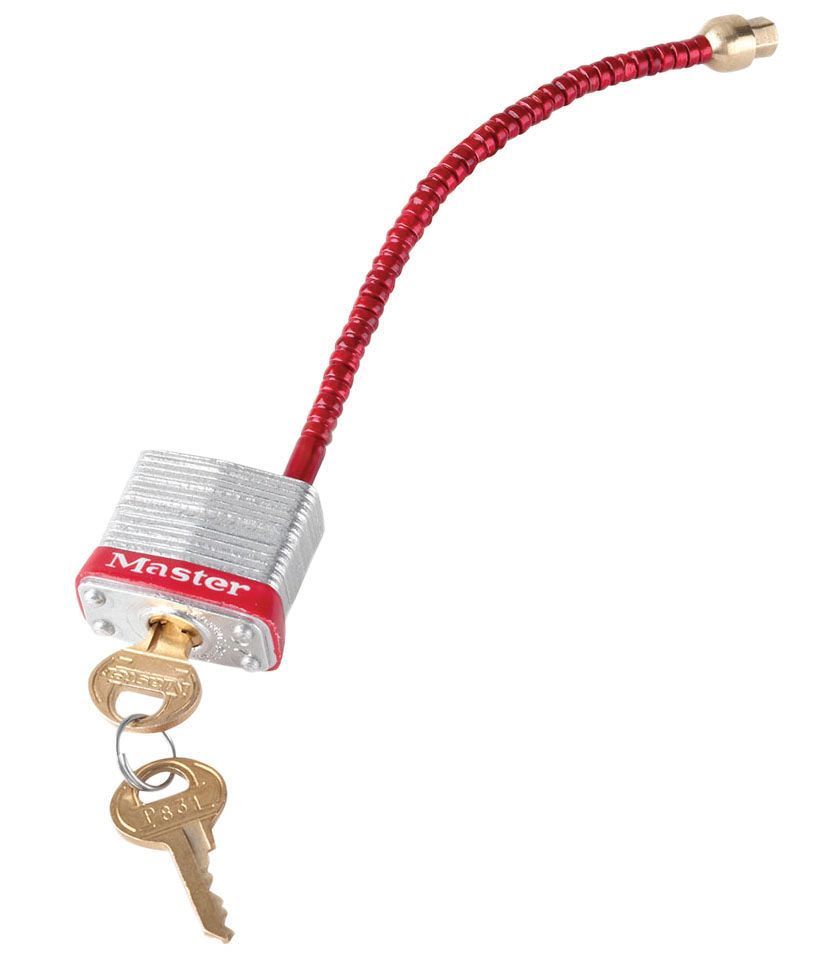 Master Lock® 7C5-RED Circuit Breaker Compact Padlock