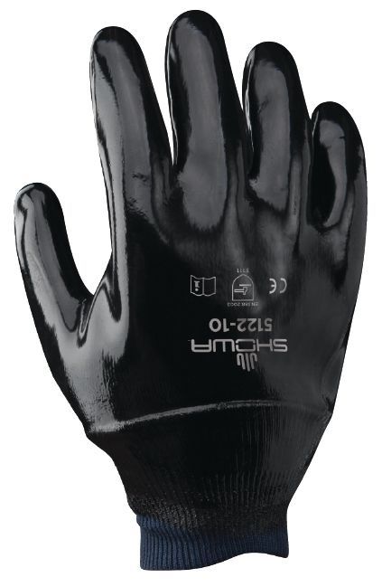 SHOWA® 5122/10 Neoprene-Coated Chemical-Resistant Gloves