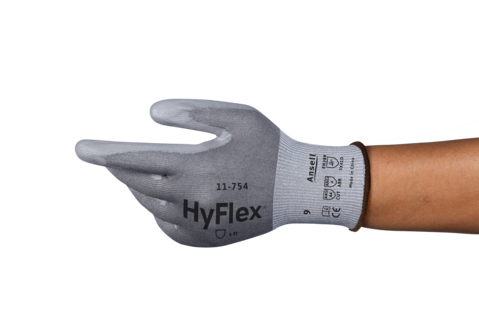 Ansell® HyFlex® 11-754/10 Coated Cut-Resistant Gloves