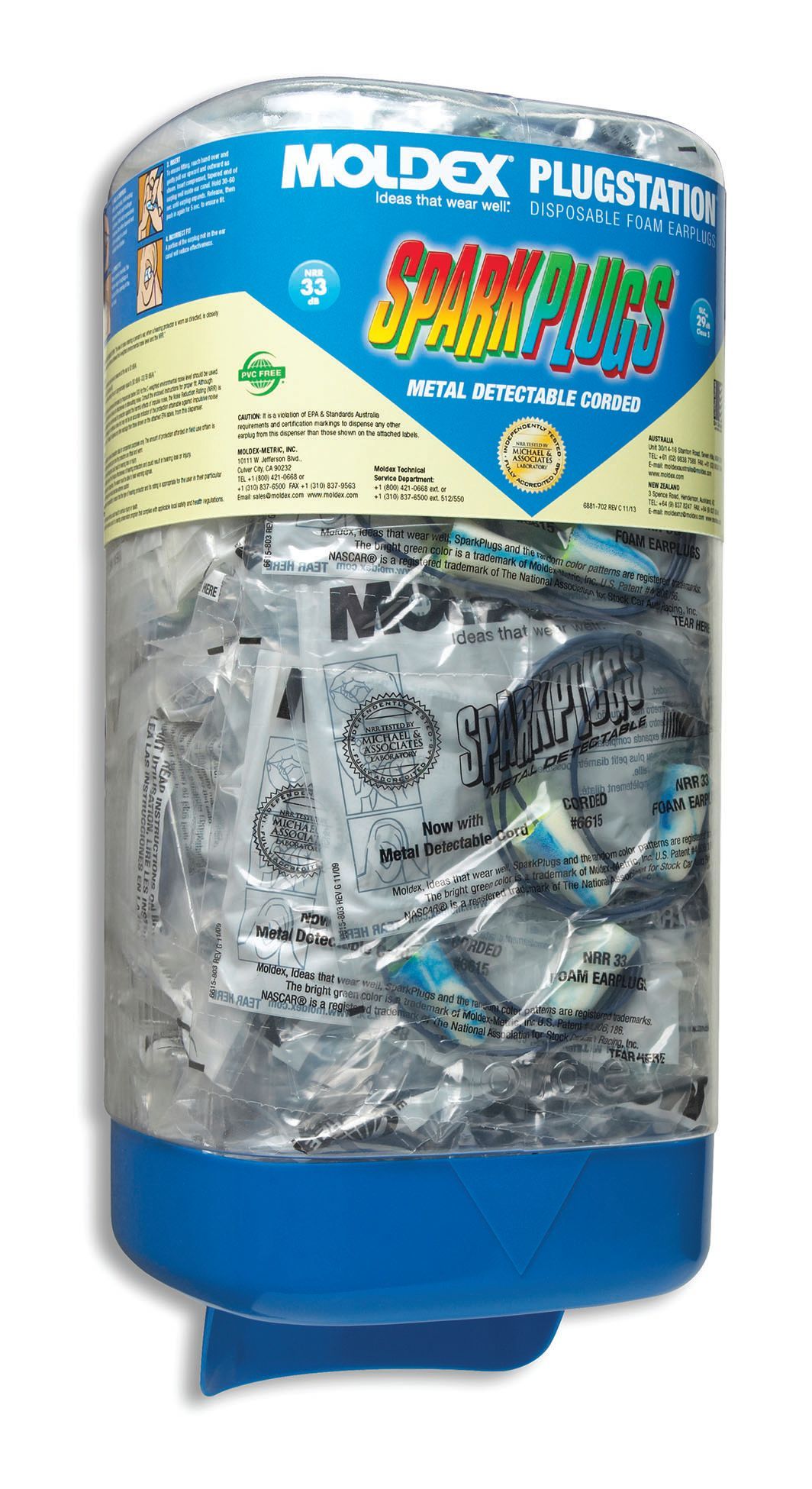 Moldex® SparkPlugs® MOL-6881 PlugStation® Earplug Dispenser