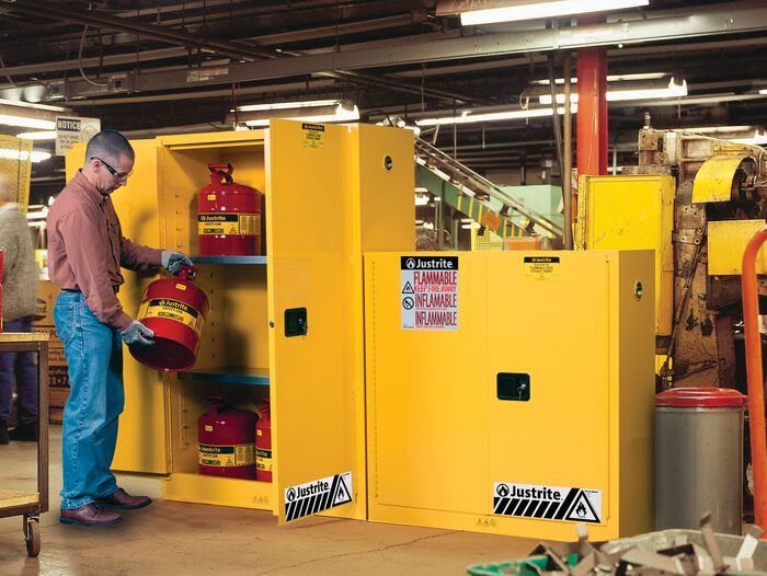 Justrite® Sure-Grip® EX 894500 Safety Cabinet for Flammables