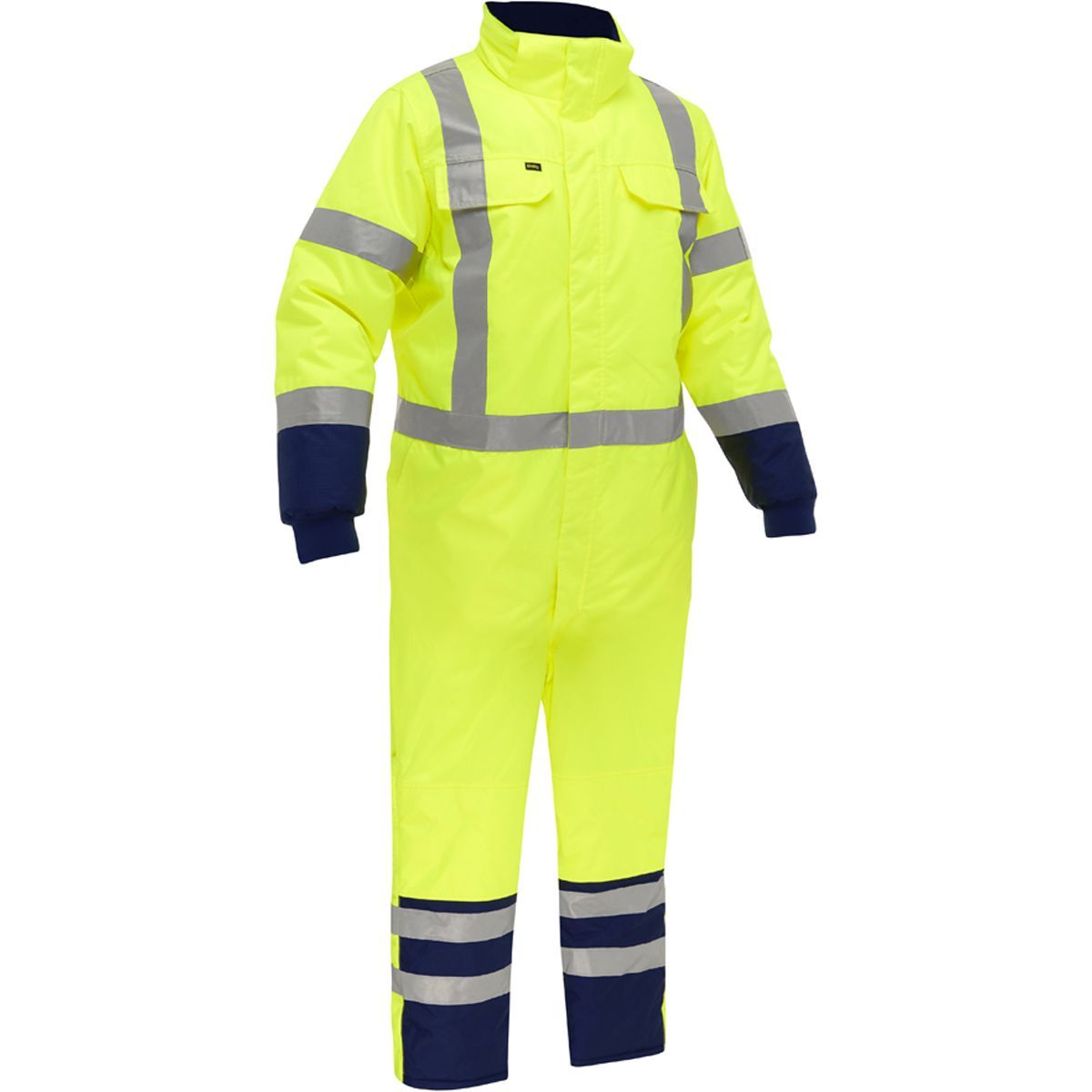 PIP Global Safety Bisley® 344M6453X-YLNV/2XL Hi-Viz Yellow ANSI Type R Class 3 Extreme Cold Coverall
