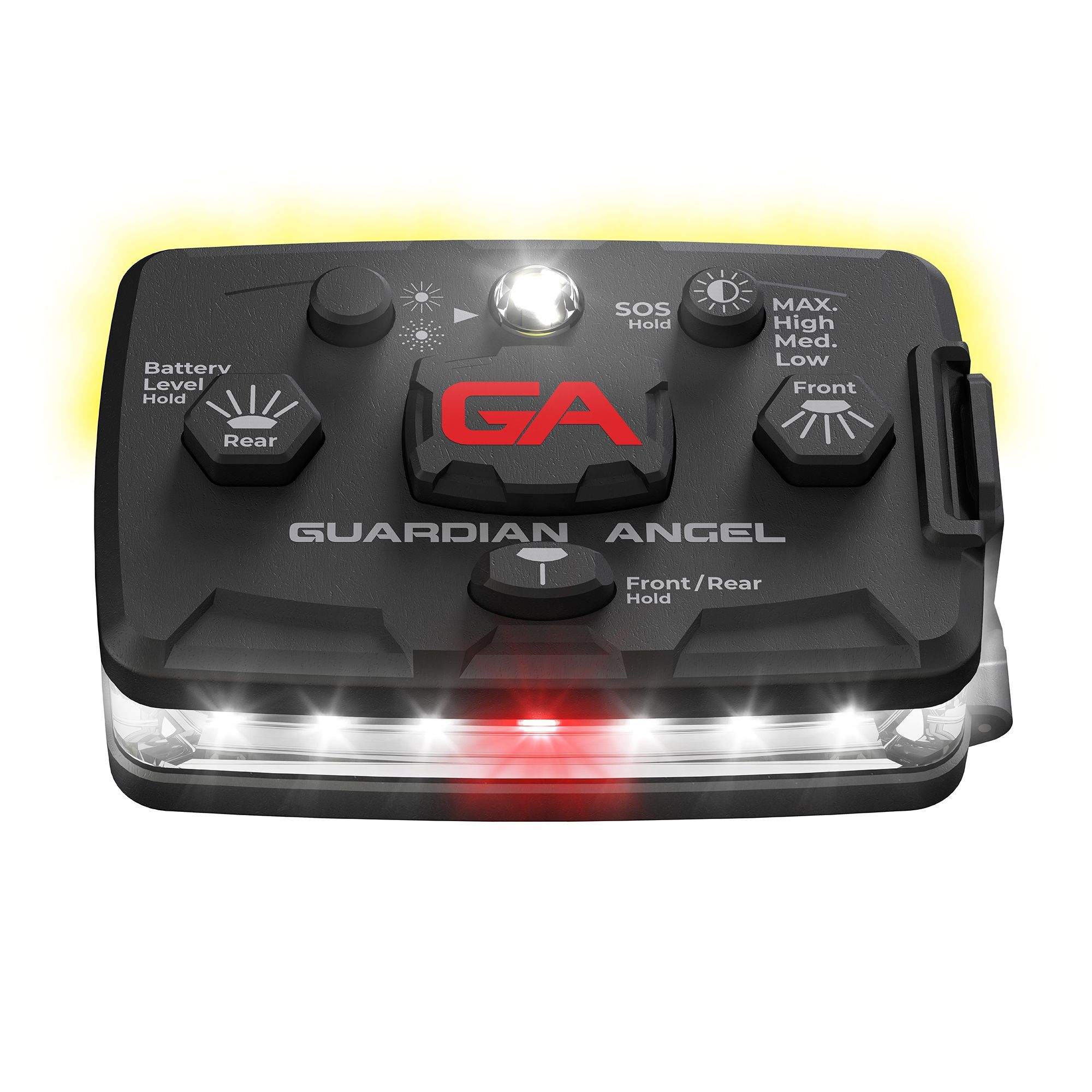 Guardian Angel™ Elite Series™ ELT-W/Y White/Yellow Wearable Safety Light
