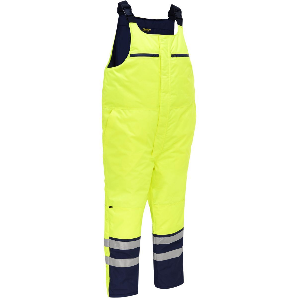 PIP Global Safety Bisley® 318M6452T-YLNV/2XL Hi-Viz Yellow ANSI Class E Extreme Cold Bib Overall