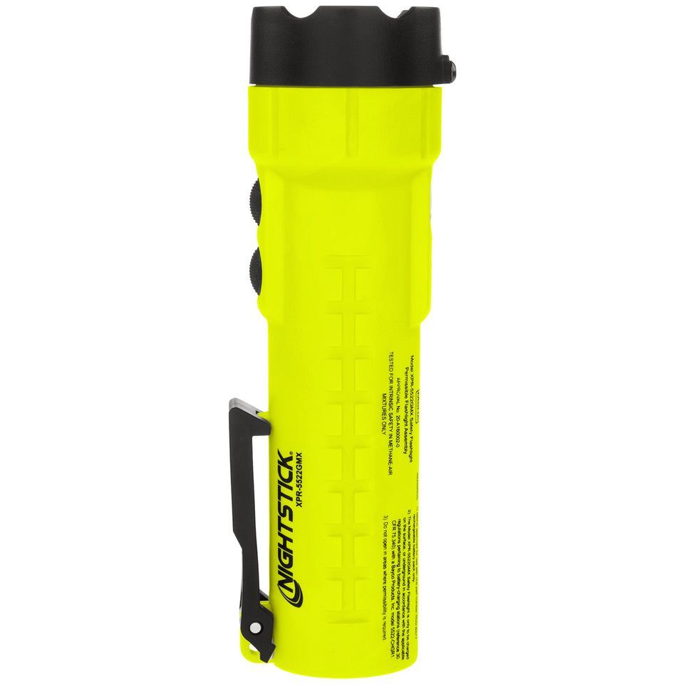 BAYCO® Nightstick® XPR5522GMX Intrinsically Safe Dual-Light™ Rechargable Flashlight w/ Dual Magnets
