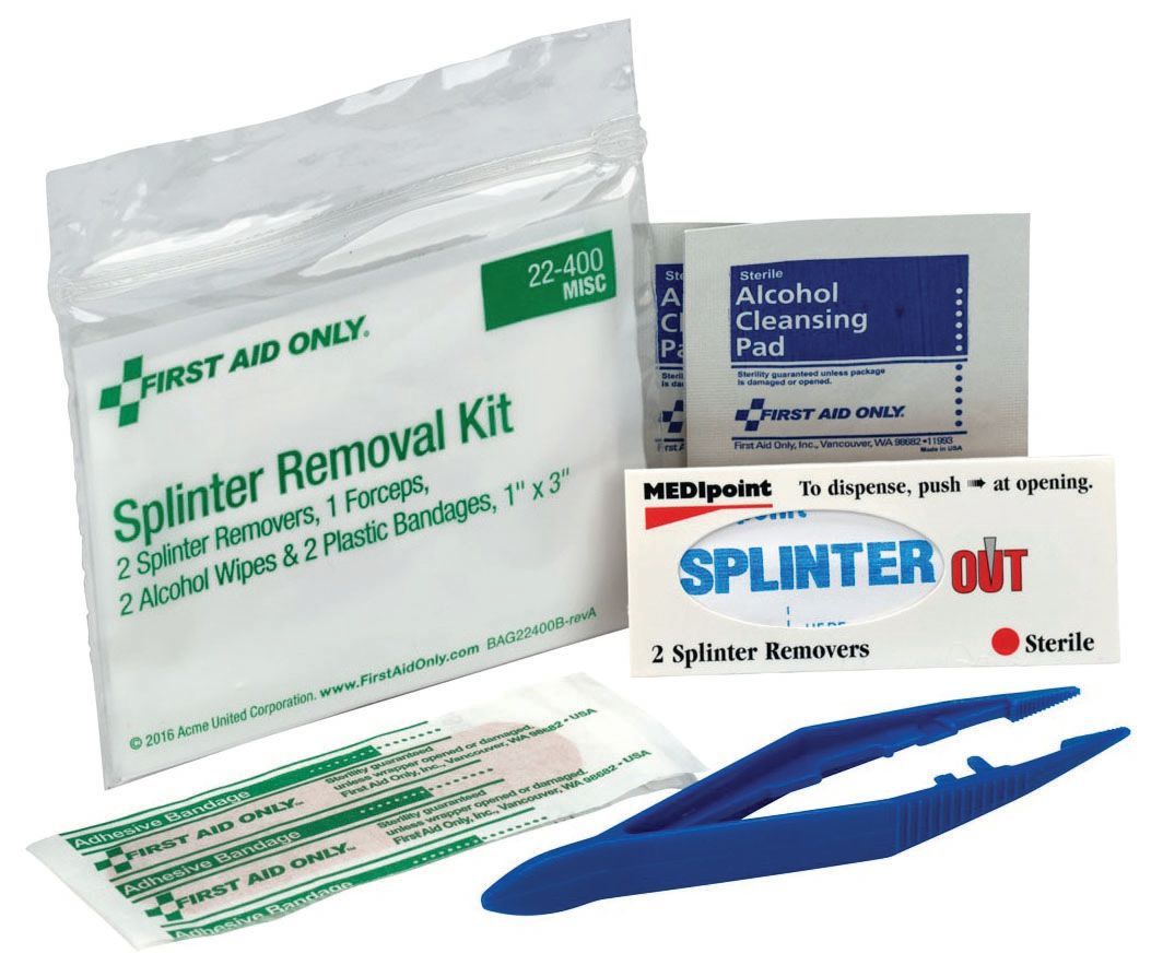 First Aid Only® 22-400 Splinter Removal Kit