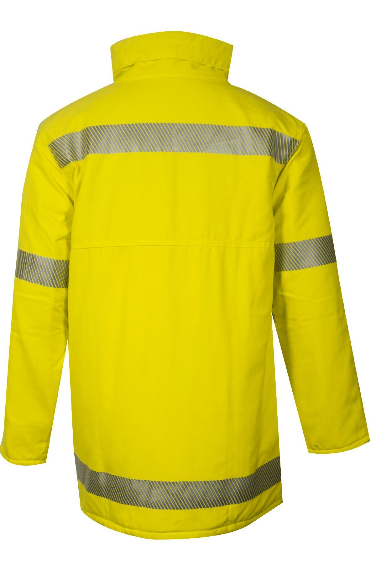 National Safety Apparel® C18TZMQ-C3/2XL FR Hi-Viz Parka with Modaquilt Lining