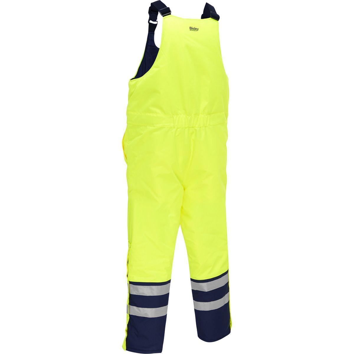 PIP Global Safety Bisley® 318M6452T-YLNV/2XL Hi-Viz Yellow ANSI Class E Extreme Cold Bib Overall