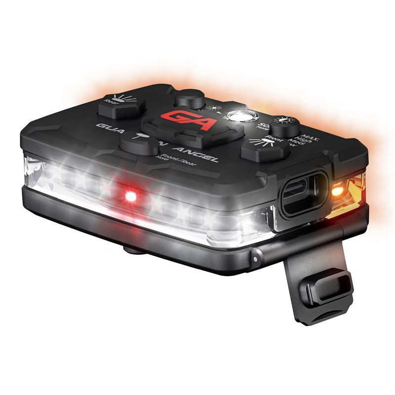 Guardian Angel™ Elite Series™ ELT-W/O White/Orange Wearable Safety Light