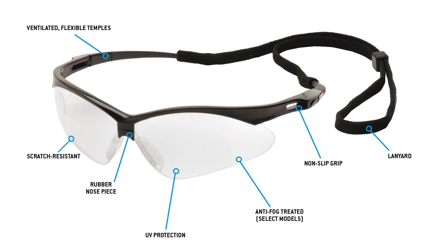 Pyramex PMXTREME® SB6310SP Safety Glasses