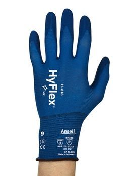 Ansell® HyFlex® 11-818/10 Light-Duty Multi-Purpose Coated Gloves