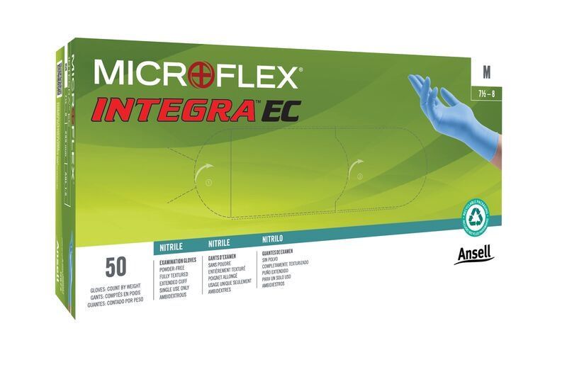 Ansell® Microflex® Integra® EC N87/2XL Nitrile Disposable Gloves