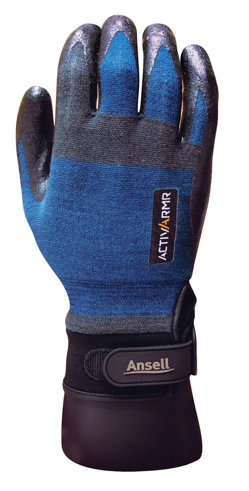 Ansell® ActivArmr® 97-002/10 HVAC Coated Cut-Resistant Gloves