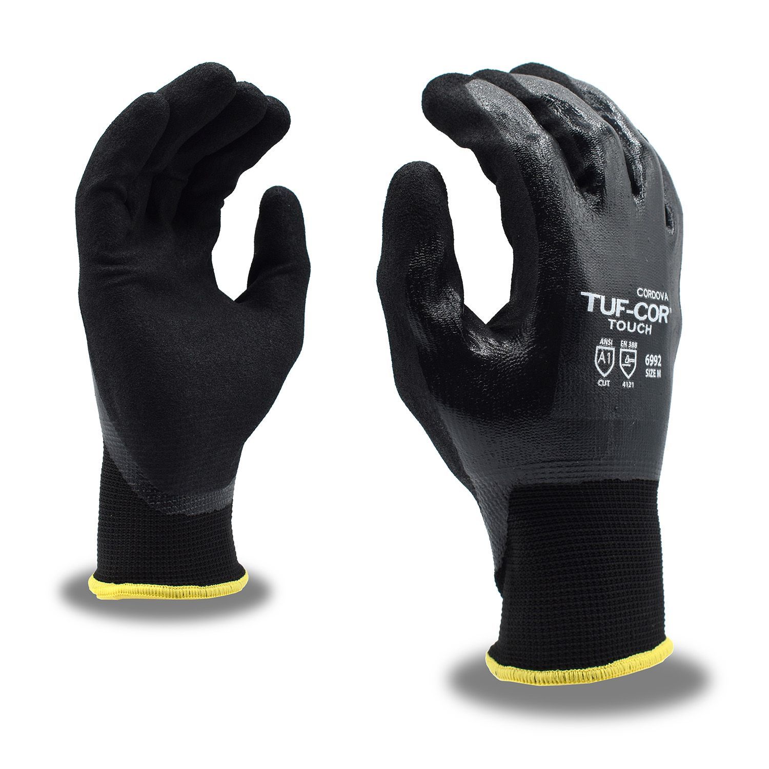 Cordova Safety TUF-COR Touch™ 6992/L Nitrile Coated General Purpose Gloves