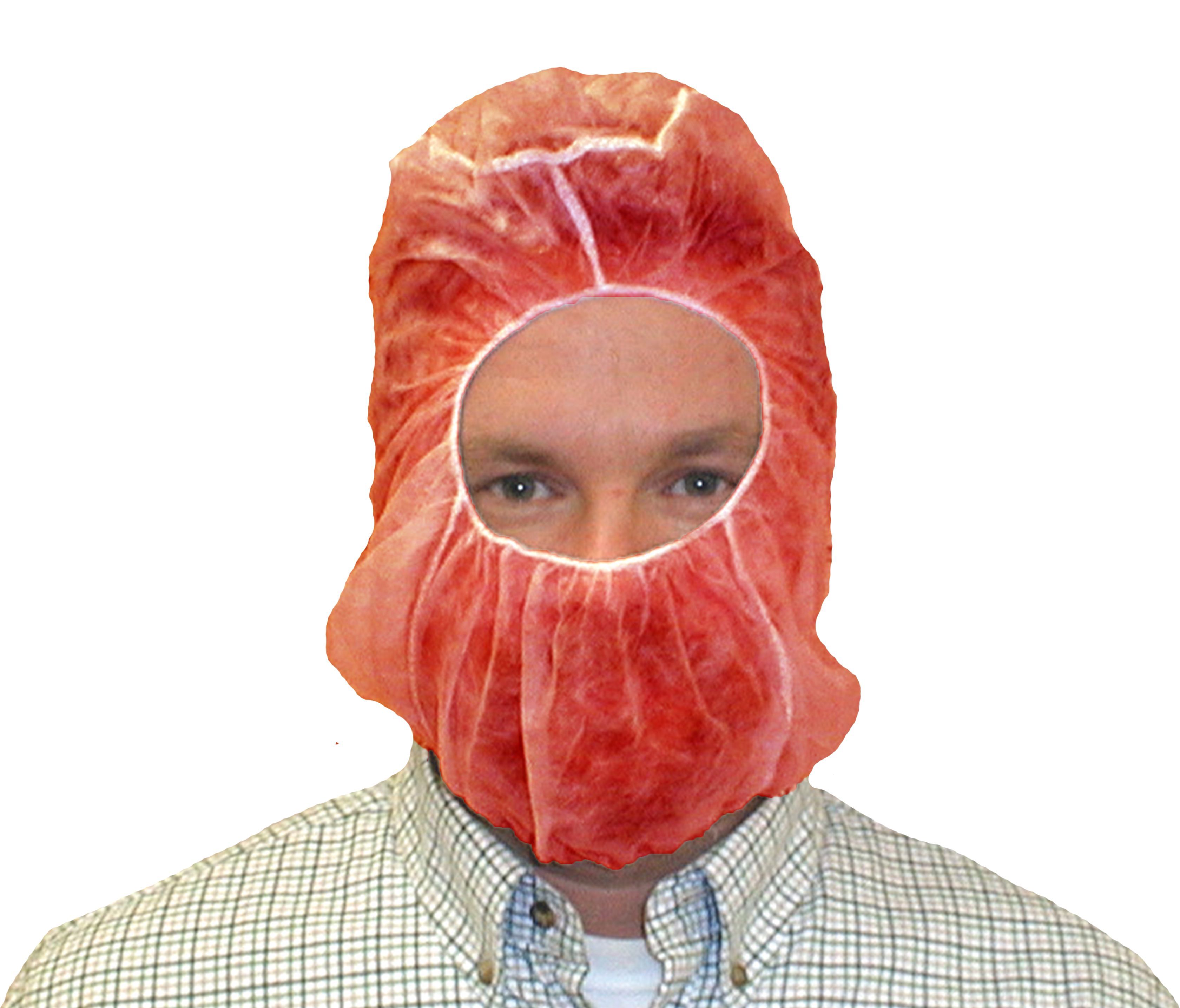 Saf-T-Gard® Enviro-Gard® BHC-15R Beard and Bouffant Hairnet Combo
