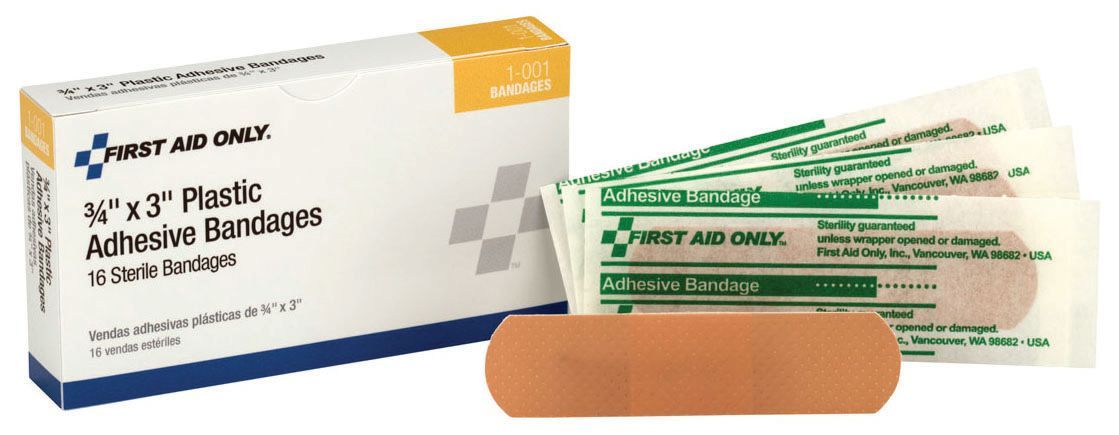 First Aid Only® 1-001 Adhesive Bandage Strips