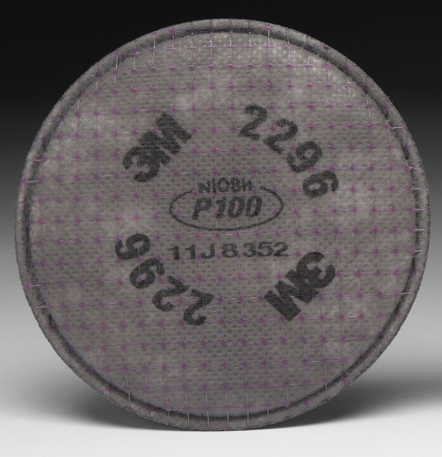 3M™ 2296 P100 Particulate Filter with Nuisance Level Acid Gas Relief