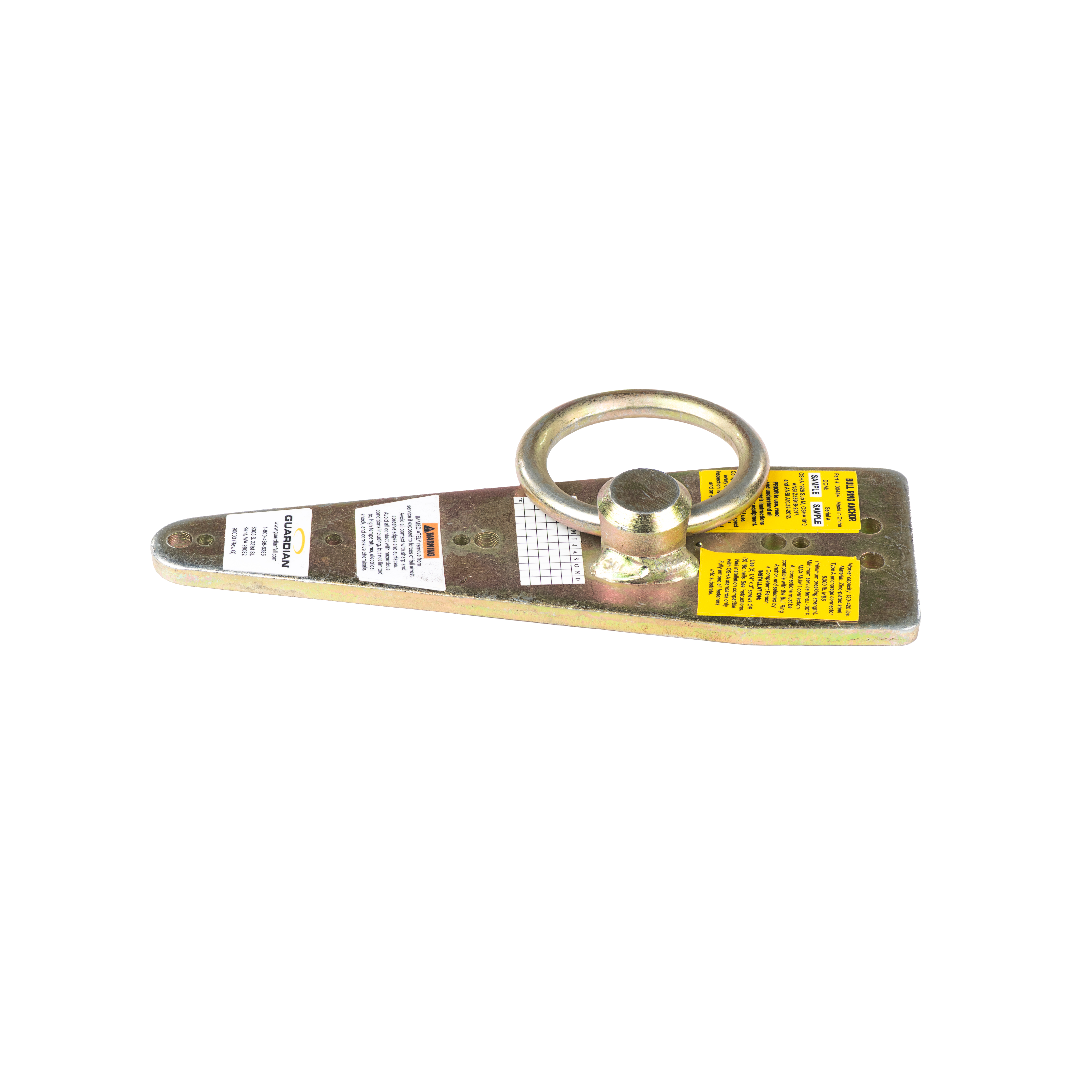 Guardian Fall Protection 00484 Bull Ring Anchor