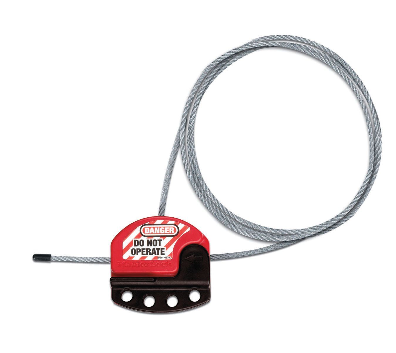 Master Lock® S806 Adjustable Cable Lockout