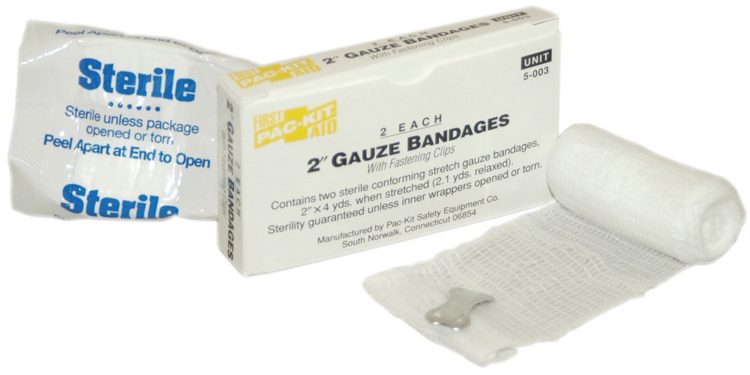 First Aid Only® 5-003 Stretch Gauze Compress