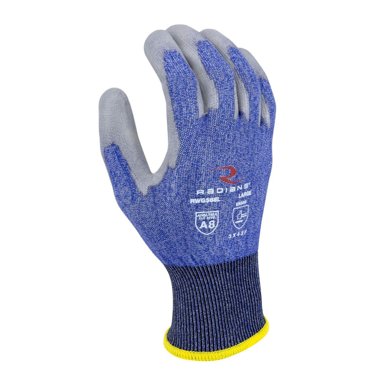 Radians RWG588/2XL Coated Cut-Resistant Gloves