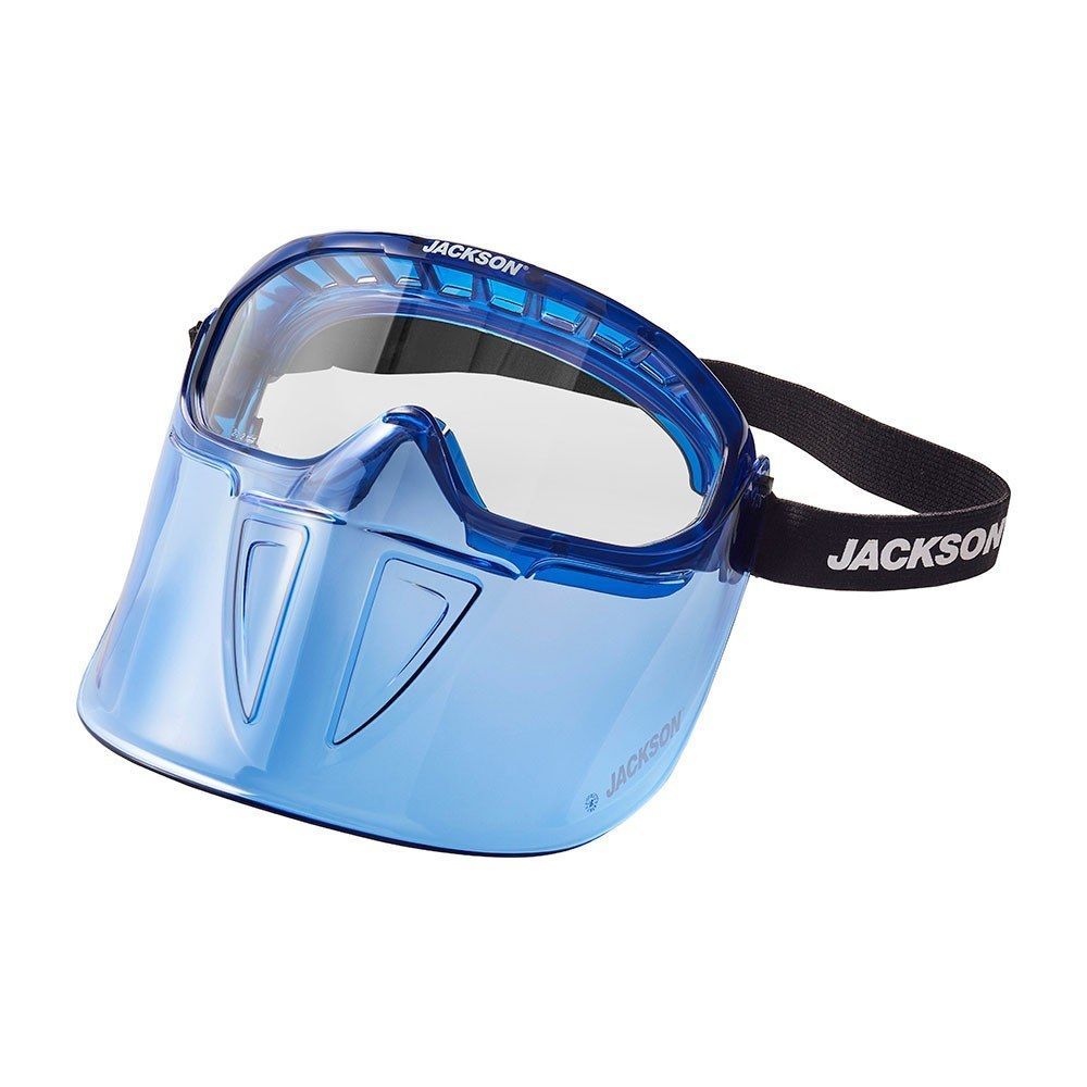 SureWerx Jackson Safety® 21000 GPL500 Safety Goggles with Detachable Faceshield