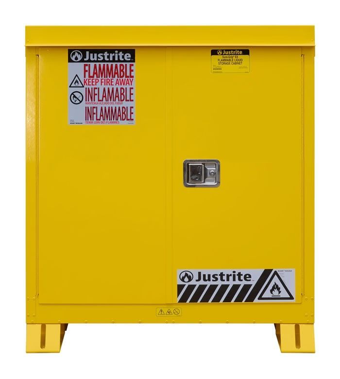 Justrite® Sure-Grip® EX 813000 30-Gal Outdoor Safety Cabinet for Flammables